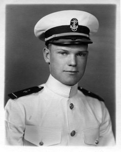 As a Midshipman in 1942