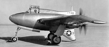 XP-56 side view